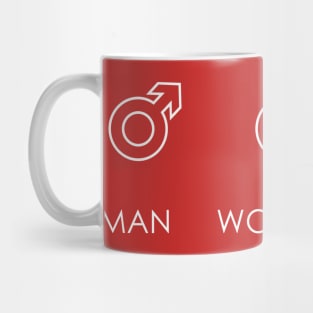 MAN WOMAN GEEK Mug